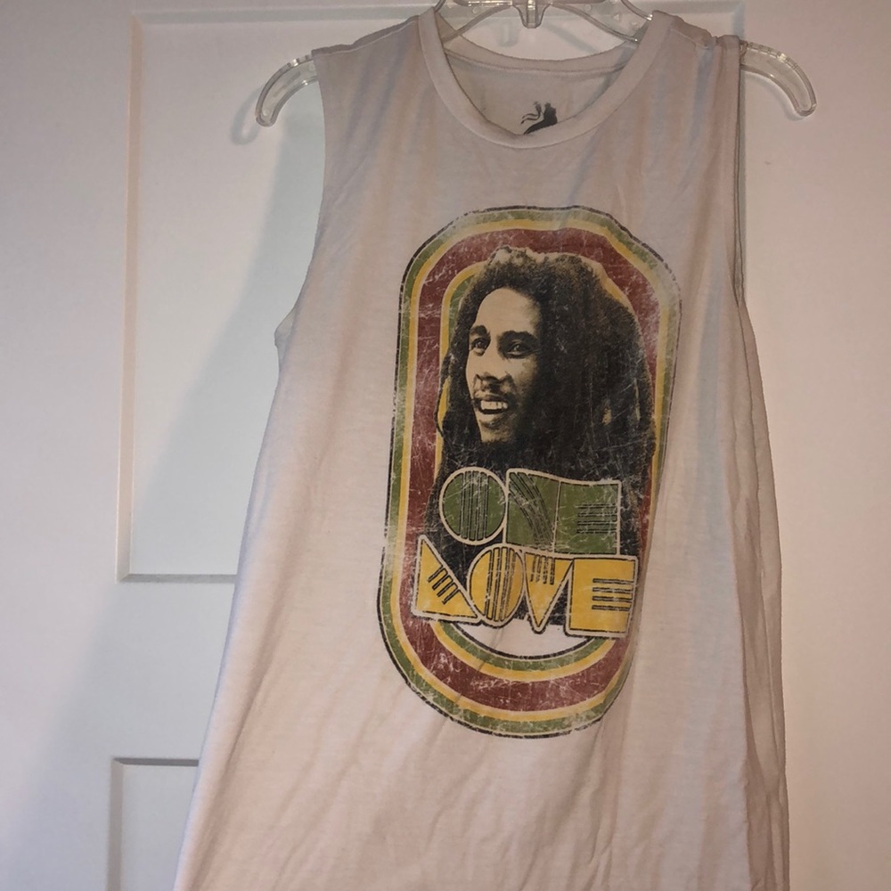 bob marley tank top (size small)